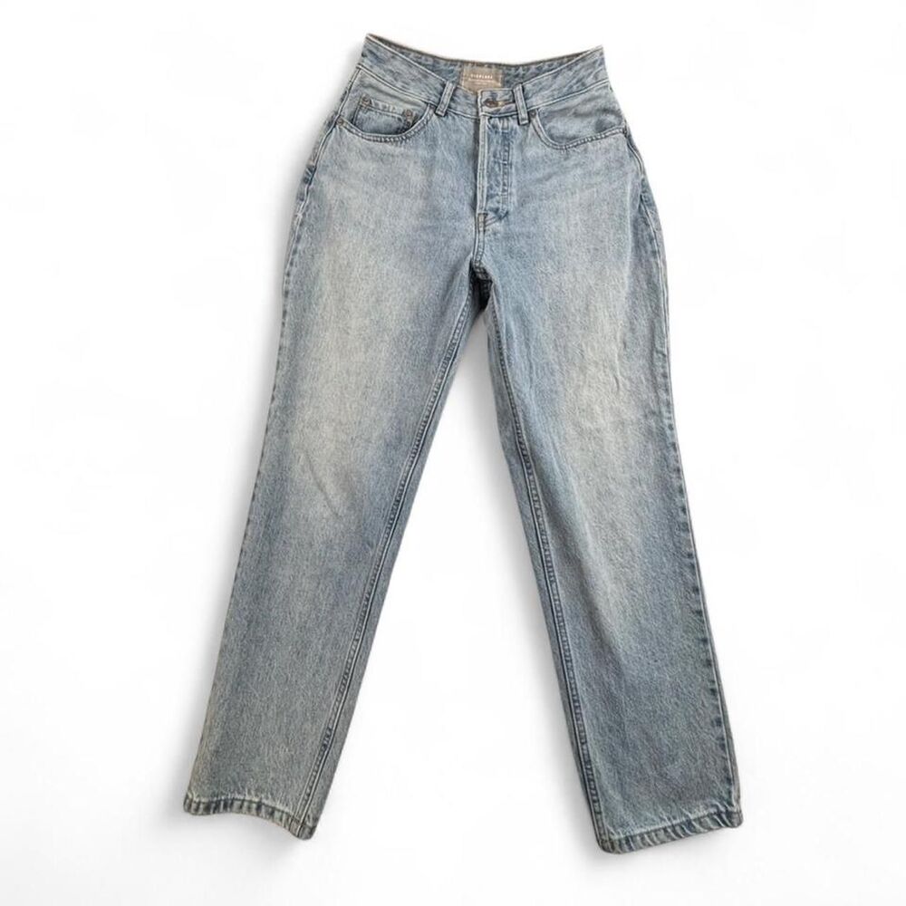 Everlane Curvy 90s Cheeky Straight Jean 26 Cropped High Waisted Denim